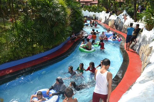 jawa tengah, owabong waterpark, purbalingga, review, lokasi dan tiket masuk owabong waterpark