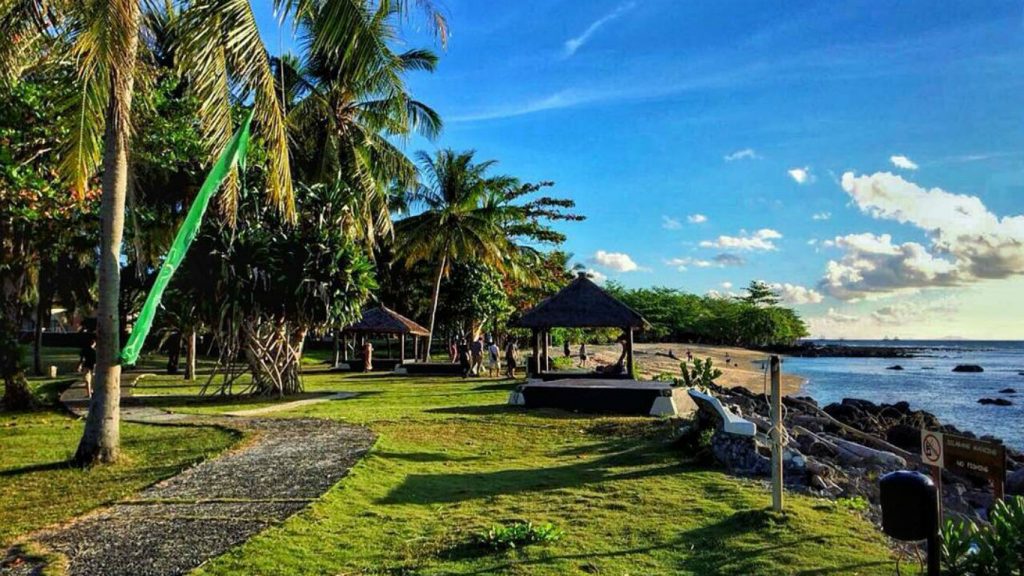 banten, pandeglang, pantai tanjung lesung, review, lokasi, dan tiket masuk pantai tanjung lesung