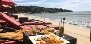 top 11+ beach club di bali yang makanannya enak-enak