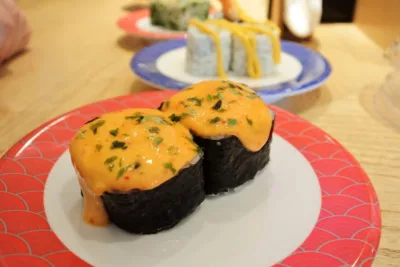 top 5+ sushi di bekasi, enak dan recommended!, 1. Genki Sushi Summarecon Bekasi, 2. Sushi Go! Summarecon Mall Bekasi, 3. Tom Sushi Grand Galaxy Park, 4. Sushi Box, 5. Sushimas
