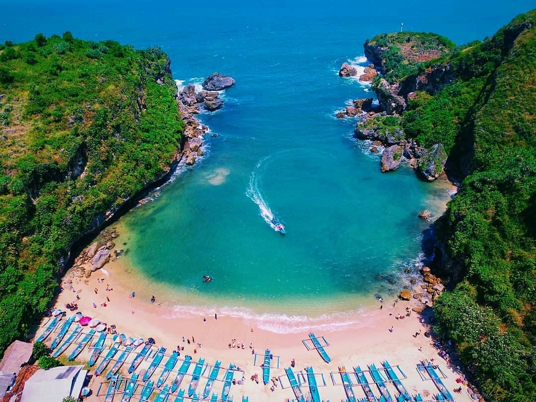 Harga Tiket Masuk Pantai Ngrenehan Gunung Kidul Terbaru - Wisata Oke