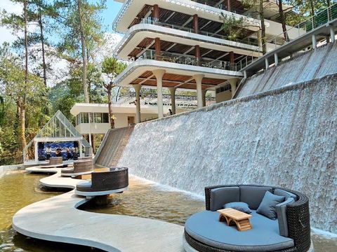 HeHa Waterfall, 1. Puncak Fantasy Land, 2. MiniMania Puncak, 3. HeHa Waterfall, 4. Nicole’s River Park, 5. The Ranch Puncak