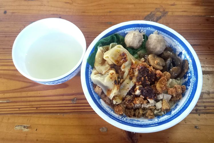 Bakmi asta di Pasar Santa pada Rabu (11/09/2024)