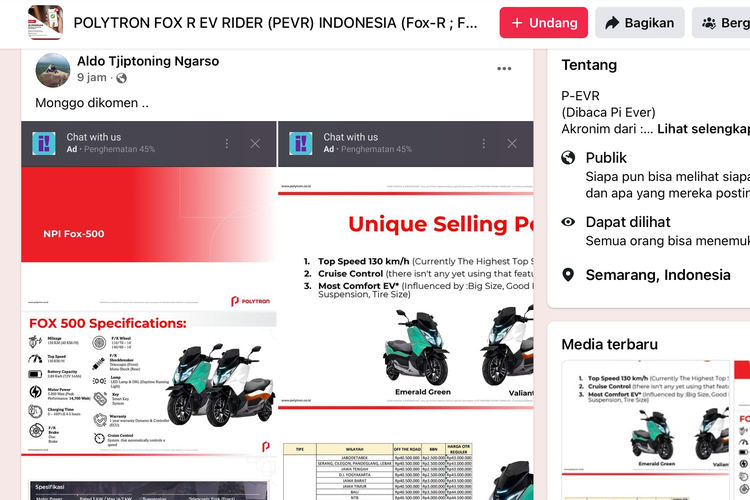Bocoran Fitur dan Harga Polytron Fox 500 atau T-Rex, Tembus Rp 40 Juta