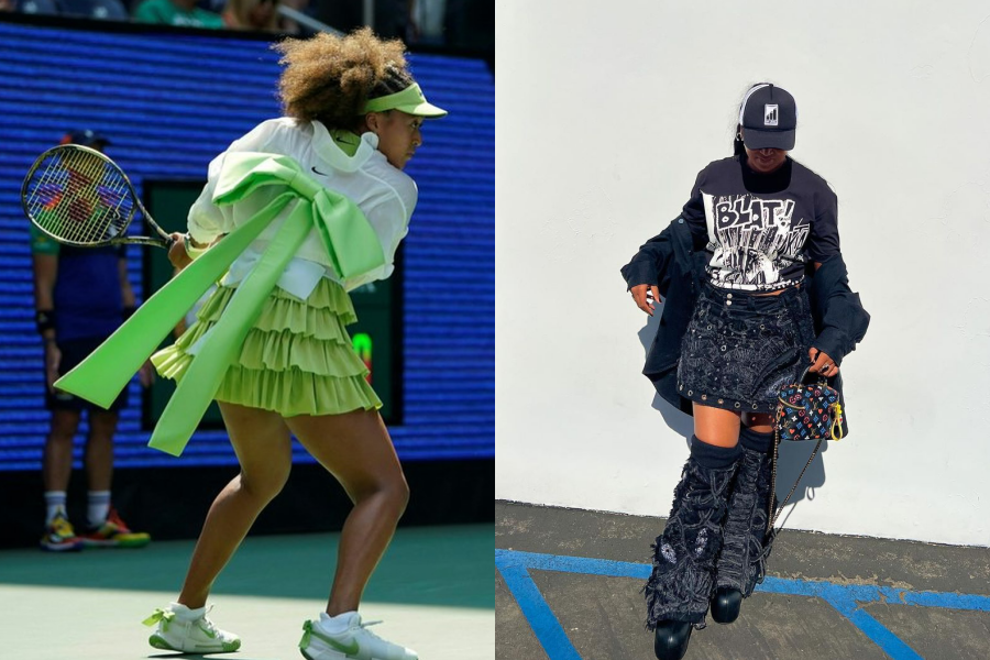 gaya stylish atlet dunia di dalam lapangan vs luar lapangan, 1. Tim pebasket dari Azerbaijan, Tiffany Hayes dikenal punya gaya yang modis di luar lapangan. Gayanya saat bertanding pakai jersey biru terlihat keren, sama seperti ketika di luar lapangan yang kerap bergaya edgy, salah satunya pakai outfit serba hitam dengan leather jacket, celana denim potongan lebar, topi baret dan sunglasses., 2. Gaya kece Imani Lara Lansiquot, atlet lari dari Britania Raya saat bertanding pakai running gear lavender dan sepatu lari Nike warna pink bikin penampilannya makin menonjol. Gayanya di luar lapangan juga nggak kalah memukau saat hadiri salah satu acara. Tampil elegan pakai dress putih aksen pleats dan perhiasan berlian., 3. Petenis asal Amerika, Coco Gauff tampil keren saat bertanding pakai tennis apparel warna navy dan merah, sesuai dengan warna bendera negara yang diwakilinya. Gayanya di luar lapangan juga nggak kalah keren dengan kaos jersey New Balance, celana denim cargo, Diesel metallic bag dan sunglasses super kece!, 4. Shai Gilgeous-Alexander, pebasket asal Kanada punya gaya yang modis di dalam lapangan atau luar lapangan. Sering bereksperimen dengan berbagai street style, Shai tampil kece dengan kemeja leather pink yang dipadukan jeans warna terang, bucket hat dan tas LV berwarna senada., 5. Petenis Naomi Osaka kerap bergaya stylish, baik di dalam atau luar lapangan. Belakangan ini viral, Ia tampil cute dengan outfit yang spesial saat bertanding di US Open 2024. Gayanya curi perhatian dengan pakaian tenis warna hijau-putih dengan elemen coquette dan ruffles, dipadukan jaket crop dengan aksen pita besar di belakangnya. Very cutesy!