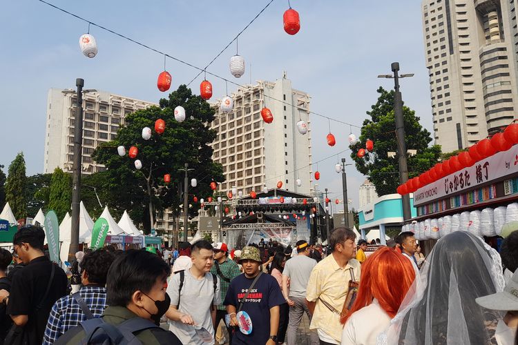 Festival Jak-Japan Matsuri 2024 digelar selama dua hari hingga Minggu (15/9/2024) di Plaza Parkir Timur, Gelora Bung Karno (GBK), Senayan, Jakarta Pusat.