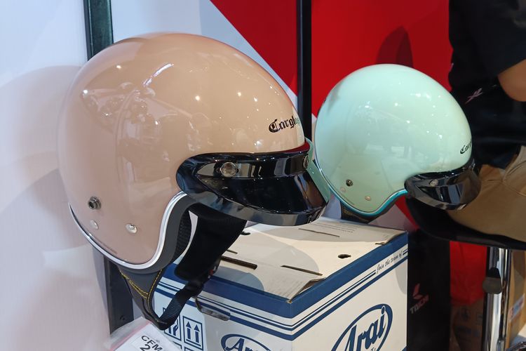Pilihan Helm Half Face Gaya Klasik di Imhax 2024, mulai Rp 200.000