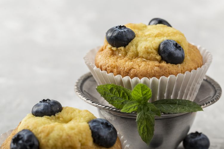 Resep Muffin Kopi Bluberi, Bikin Kue Pakai 3 Telur
