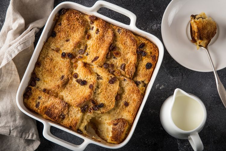 Resep Pudding Roti Tawar, Kudapan Praktis saat Akhir Pekan