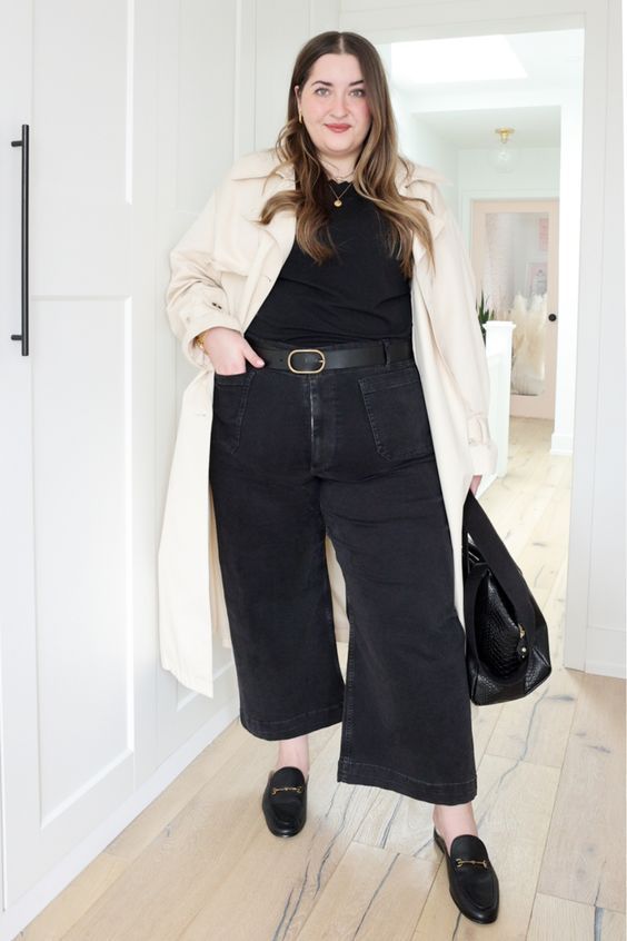 tips outfit celana jeans untuk wanita gemuk, 1. Kenakan Celana Jeans yang Tak Ketat, 2. Pasangkan Celana Jeans dengan Outer, 3. Coba Perpaduan Denim-on-denim, 4. Pilih Celana Jeans Model High-Waist, 5. Andalkan Boyfriend Jeans